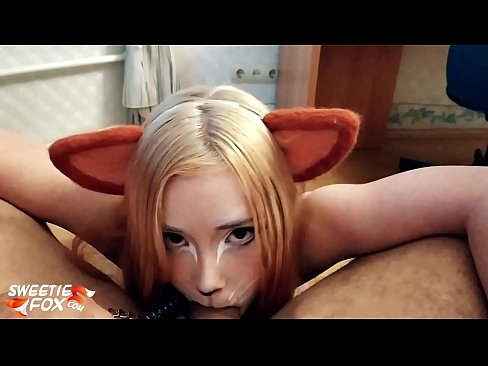 ❤️ Kitsune gbe dick ati pẹlu ni ẹnu rẹ ❤️❌  Ibalopo ️❤